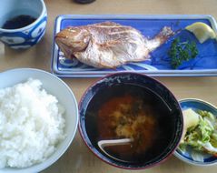 焼き魚定食　by樽海
