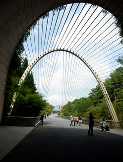 MIHO MUSEUM　トンネル出たトコ
